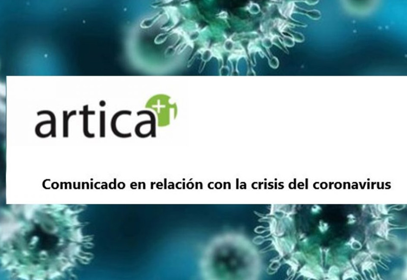 COMUNICADO EN RELACIÓN CON LA CRISIS DEL CORONAVIRUS