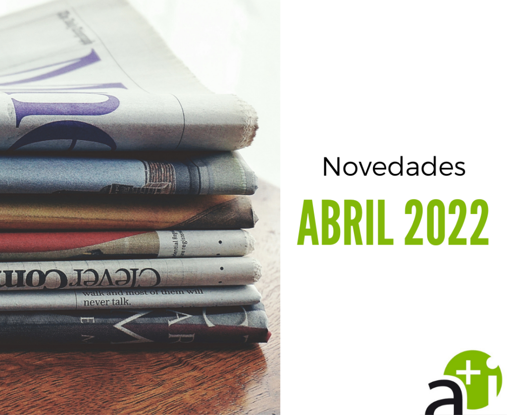 Novedades de abril 2022