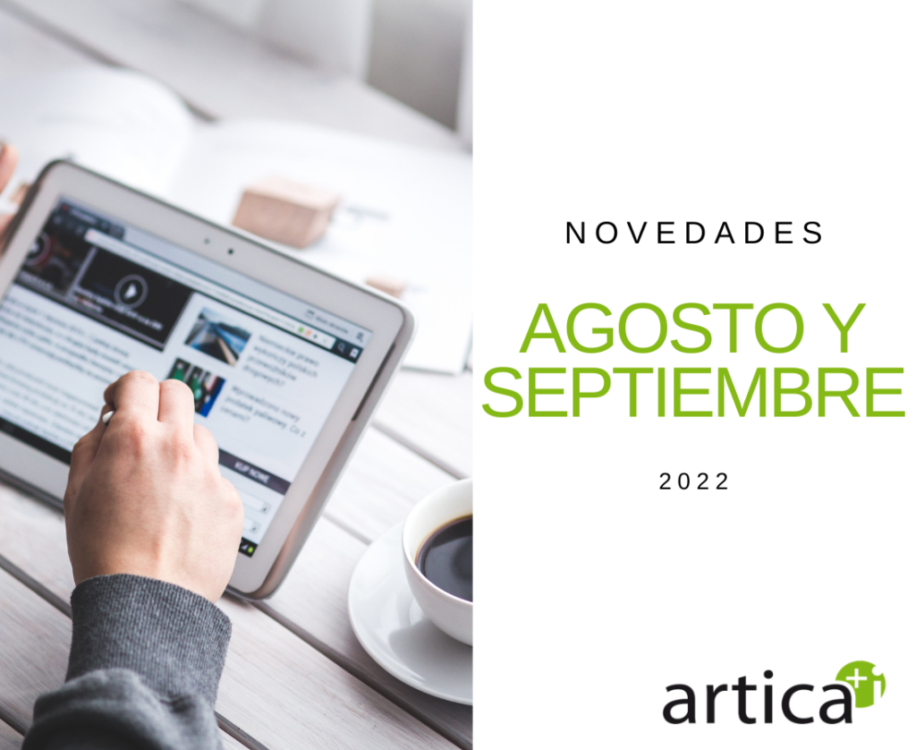News for August and September 2022