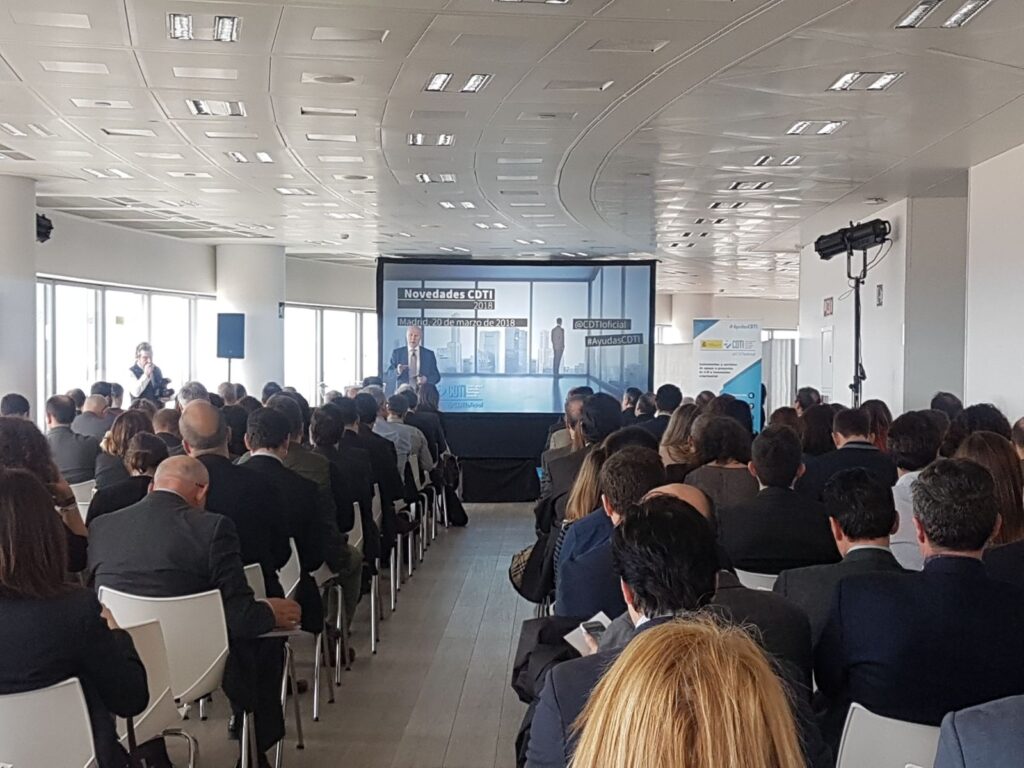 CDTI presenta las novedades de sus programas de ayudas a la I+D+i en 2018
