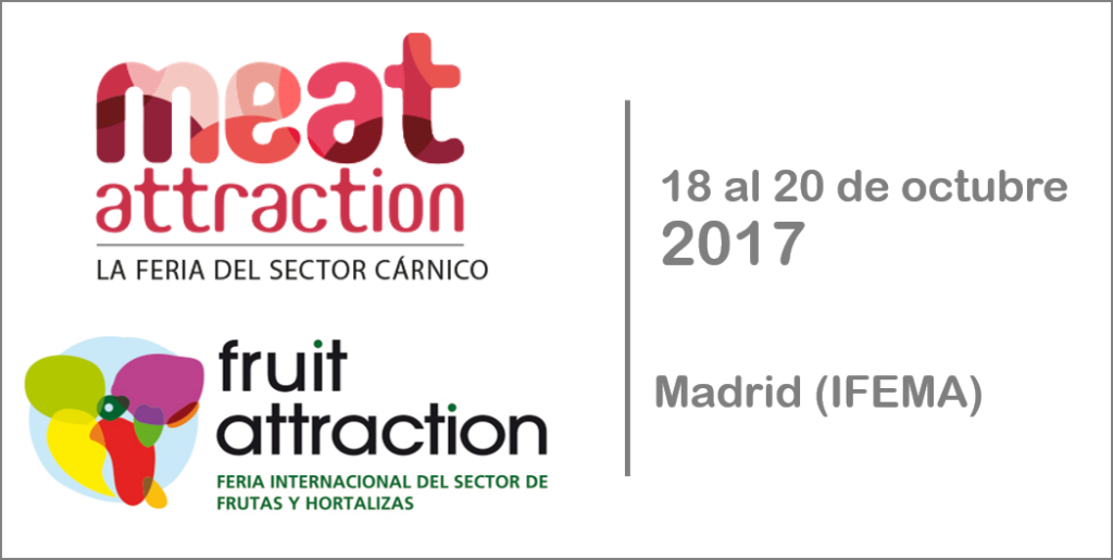 El sector cárnico y hortofrutícola se dan cita en IFEMA del 18 al 20 de octubre