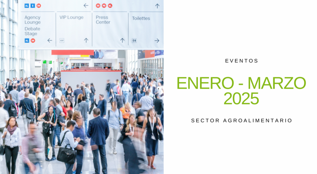 Conoce las citas profesionales más relevantes del sector agroalimentario que se celebrar este primer trimestre de 2025 para impulsar las relaciones comerciales de subsectores como el de la panadería, alimentos del mar o productos delicatessen.