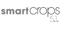 artica+i. Imagen para el caso de éxito (nuestros proyectos) "Smart Crops 5.1.", mostrando el logotipo (logo) de Smart Crops 5.1.