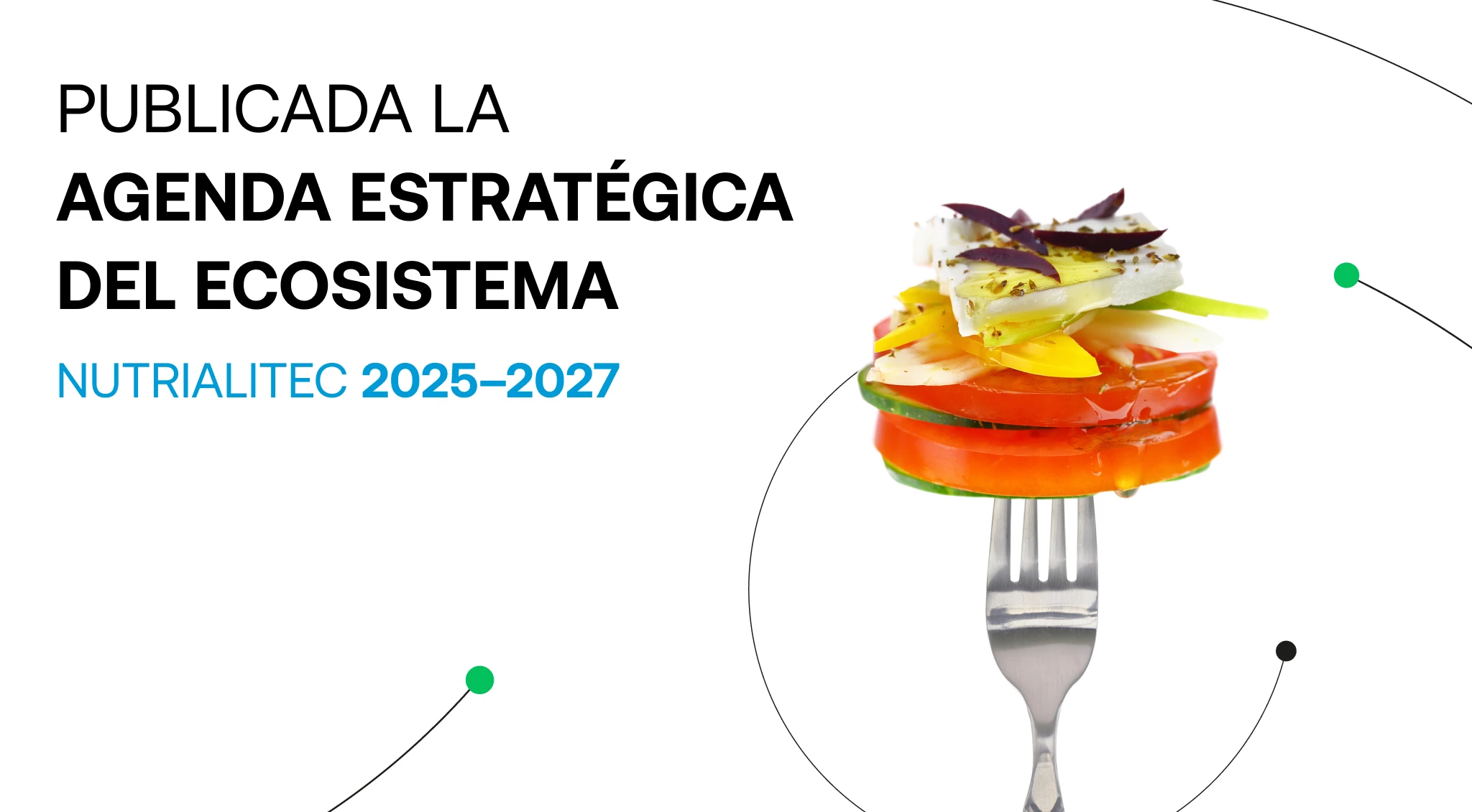 artica+i - blog iMagazine. Imagen de cabecera para el post "Publicada la Agenda Estratégica de Innovación del ecosistema NUTRIALITEC 2025–2027, la hoja de ruta que marca el avance de los de bioingredientes sostenibles" mostrando la portada de la agenda